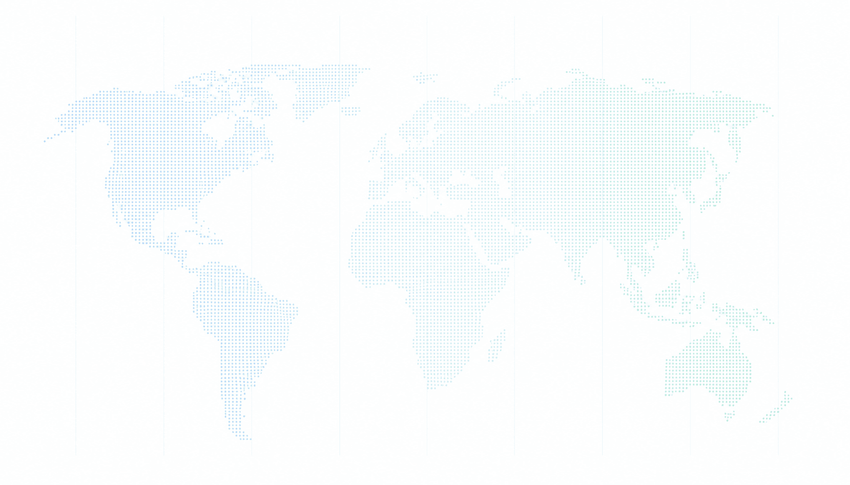 A subtle dotted world map